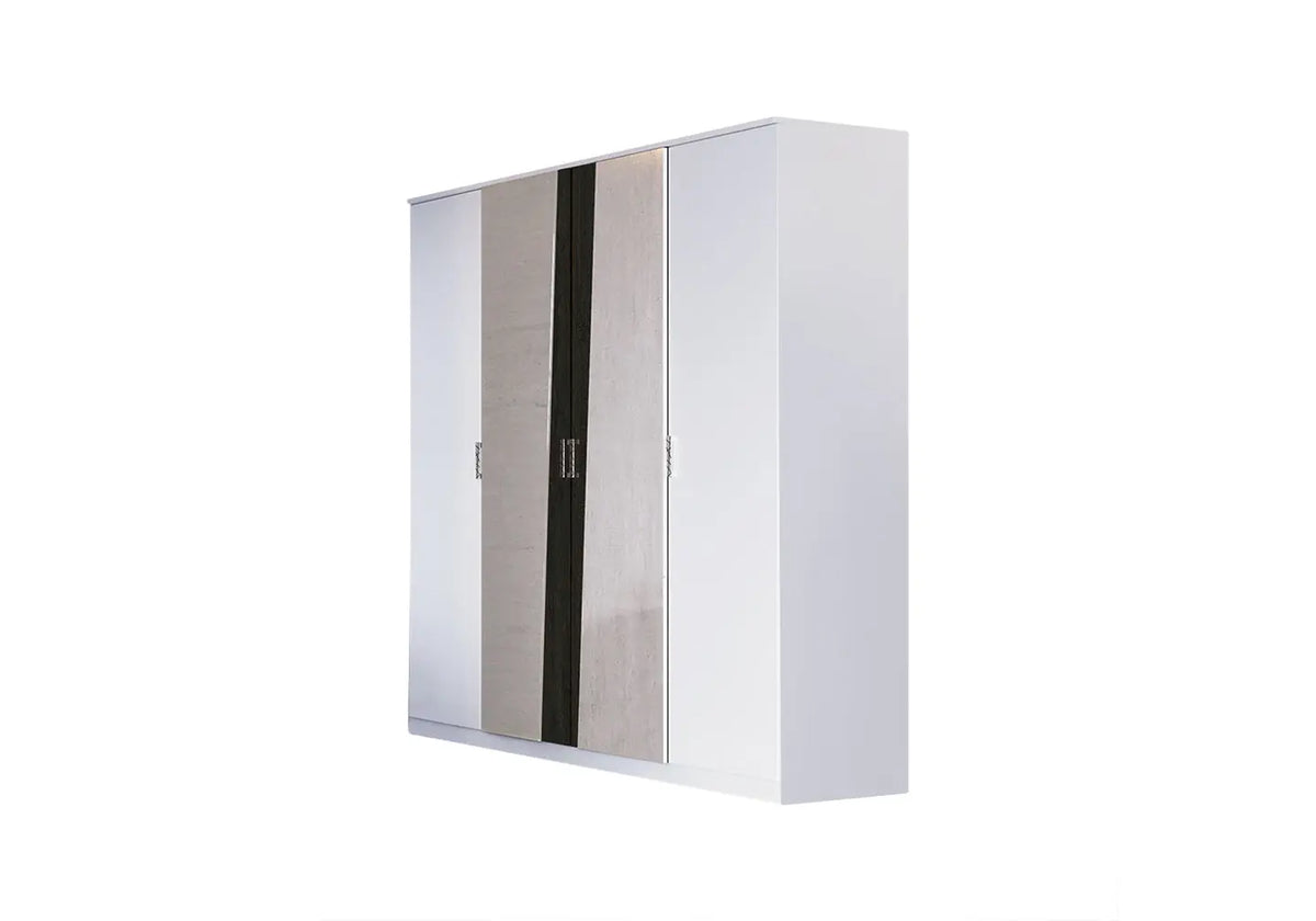 Chambre complète laquée blanc ERNY Made in Italy