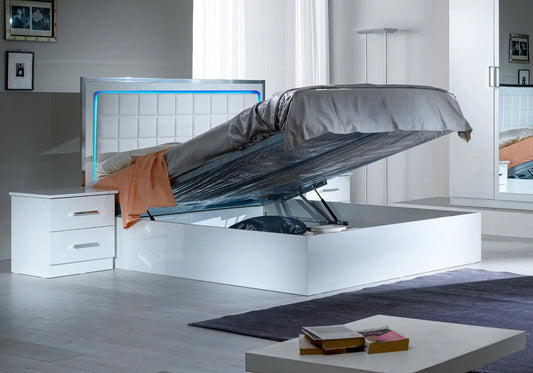 Chambre complète laquée blanc OSSY Made in Italy