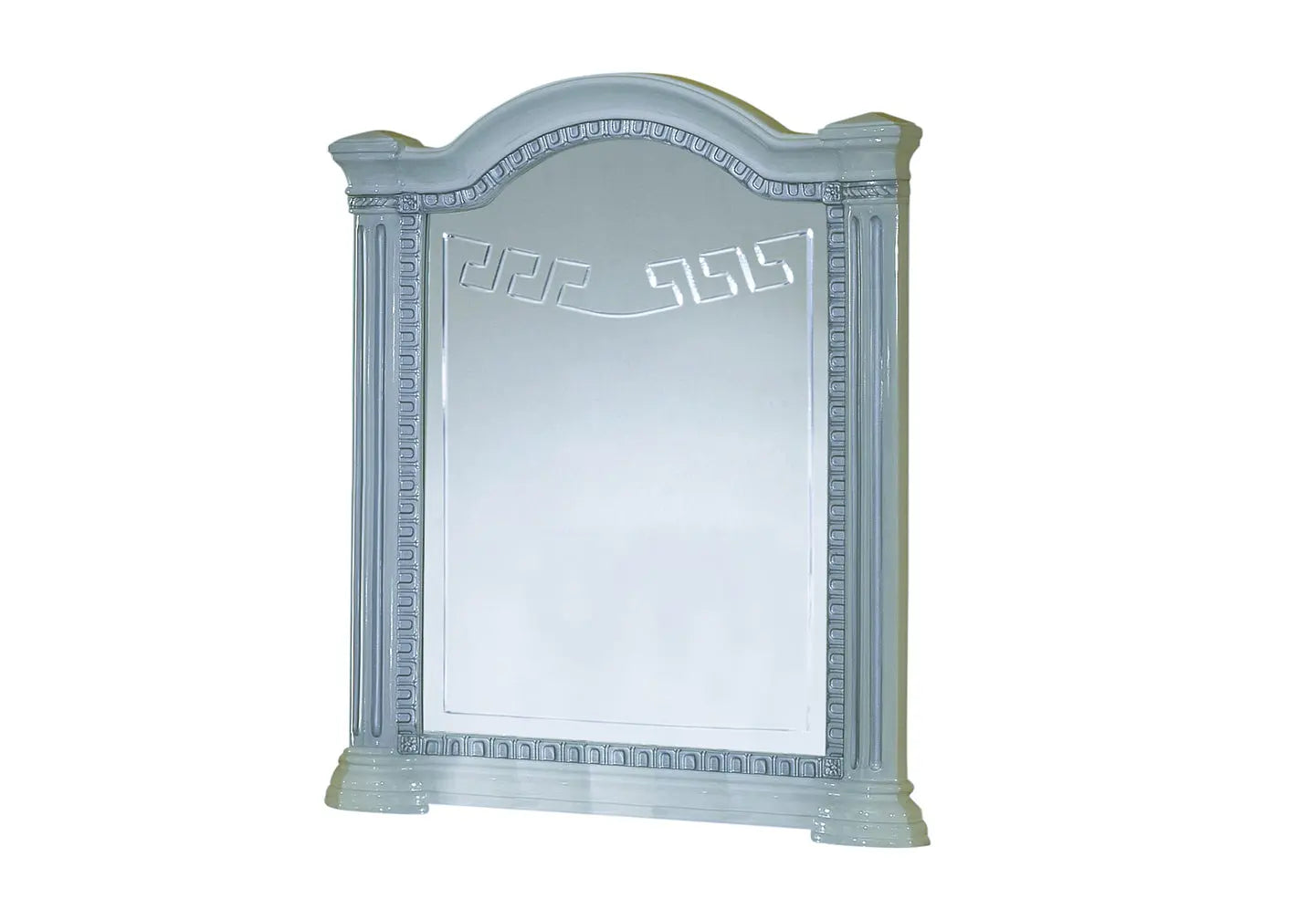 Chambre complète laquée blanc argent ROBBY Made in Italy