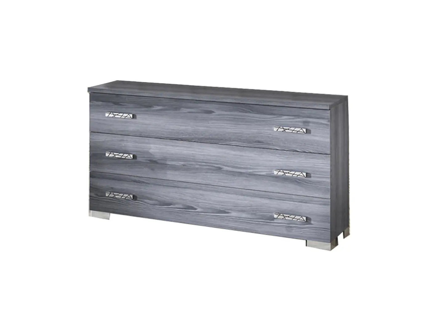 Chambre complète laquée gris OZZİE Made in Italy
