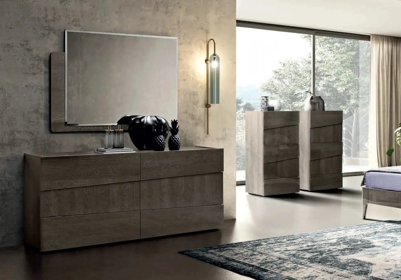 Chambre complète modern bouleau FLORE CG Italy