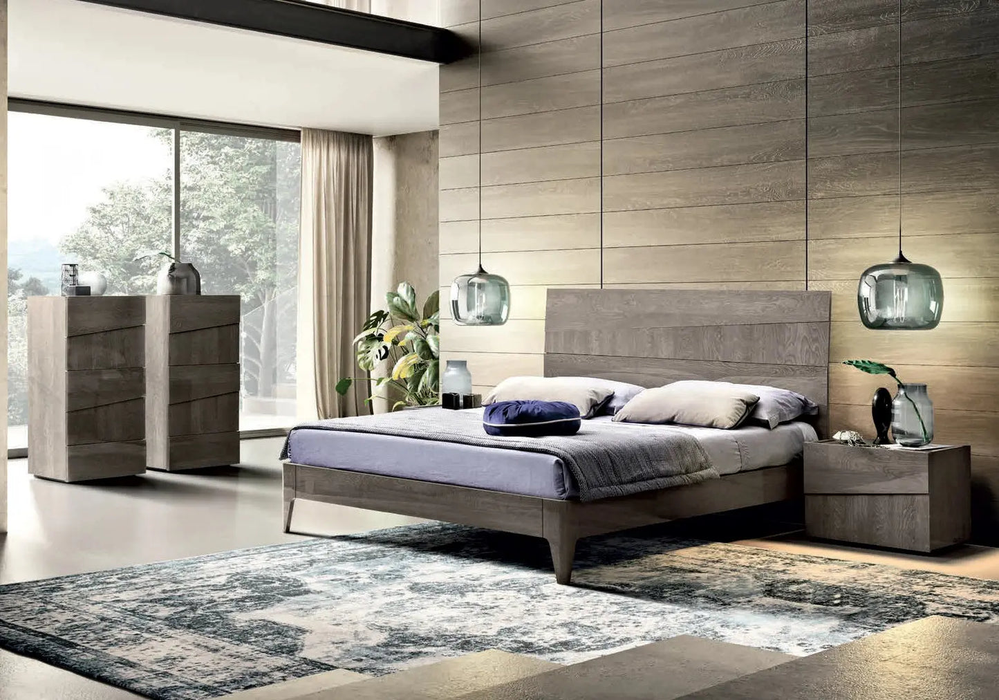 Chambre complète modern bouleau FLORE CG Italy