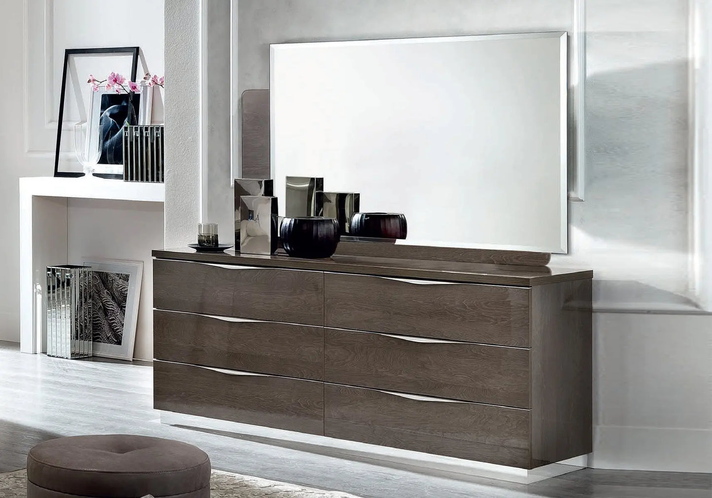 Chambre complète modern bouleau NARA CG Italy