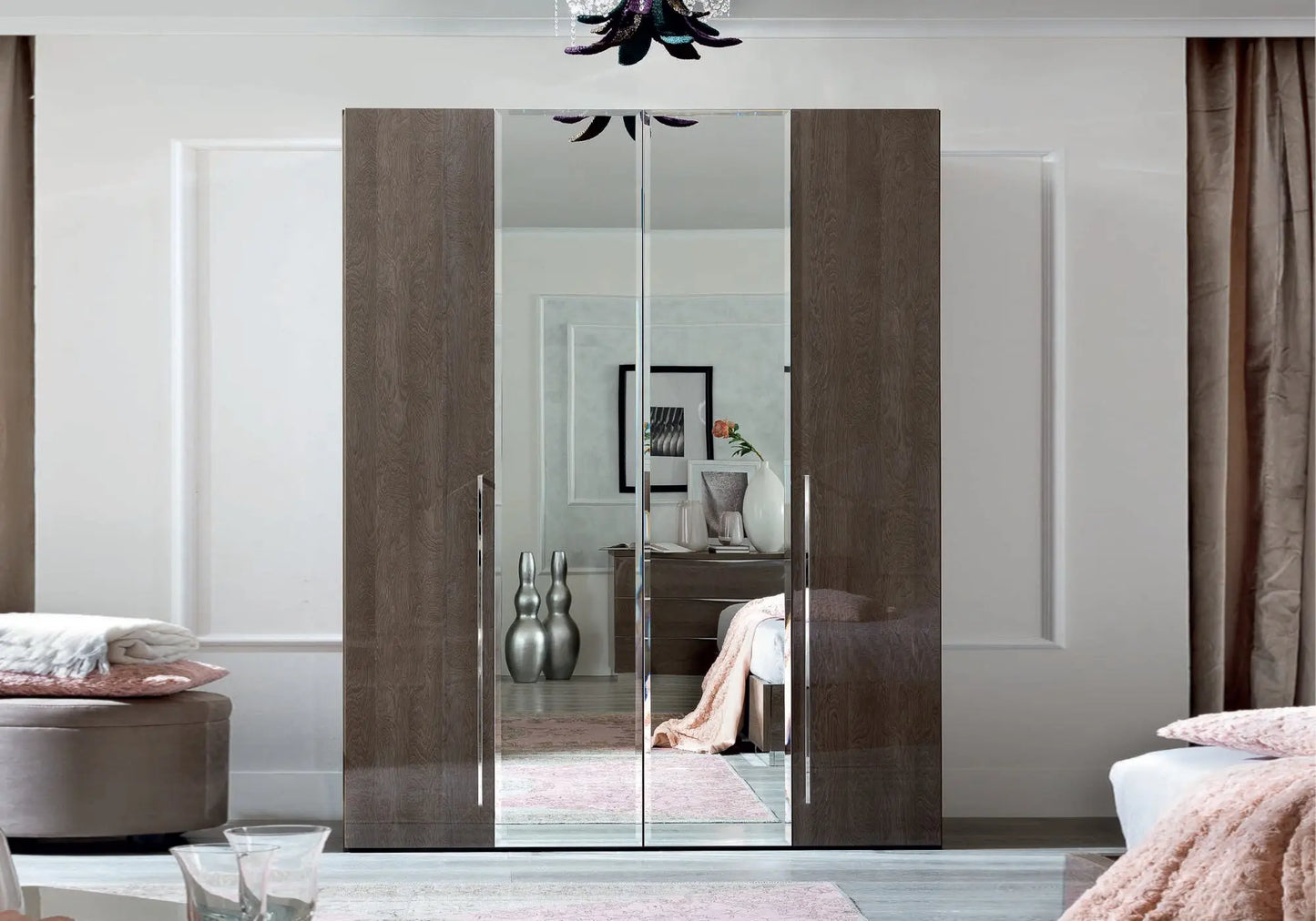 Chambre complète modern bouleau NARA CG Italy