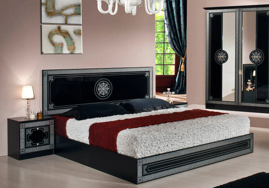 Chambre versace pas cher noir LUNA Italian TL