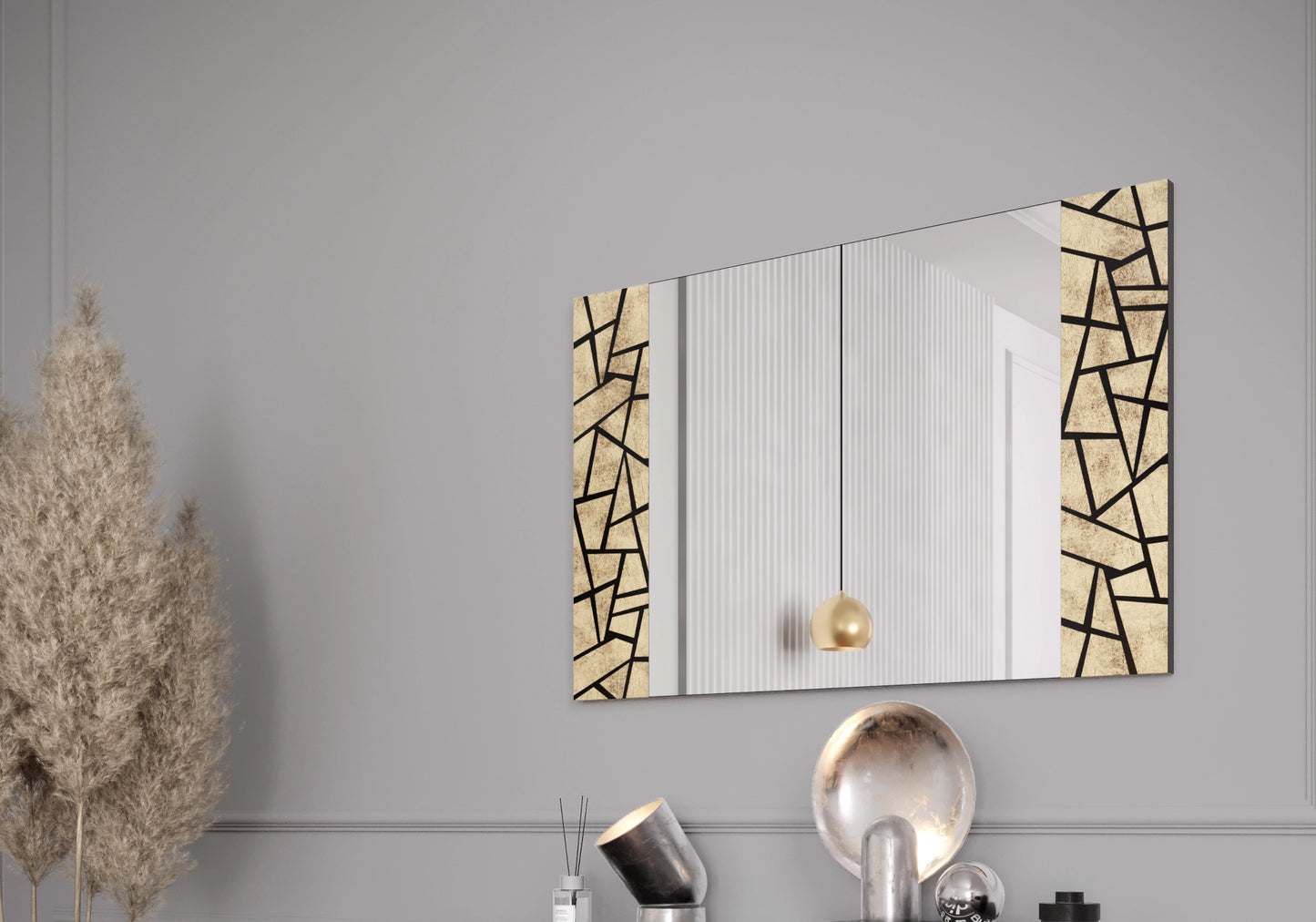 Chambre complète noir doré brillant design – STELLA