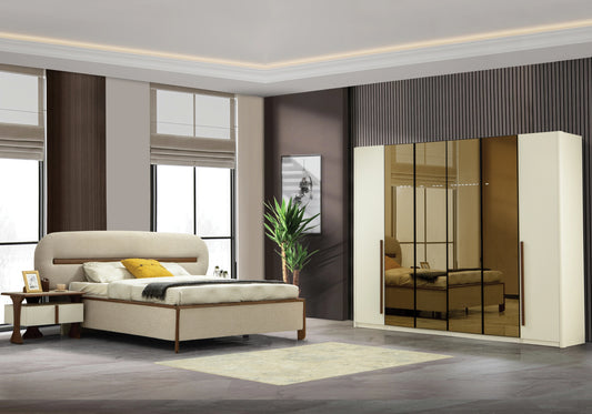 Chambre à Coucher Complète Design Turc Moderne – MILANO - DEKOFLIX