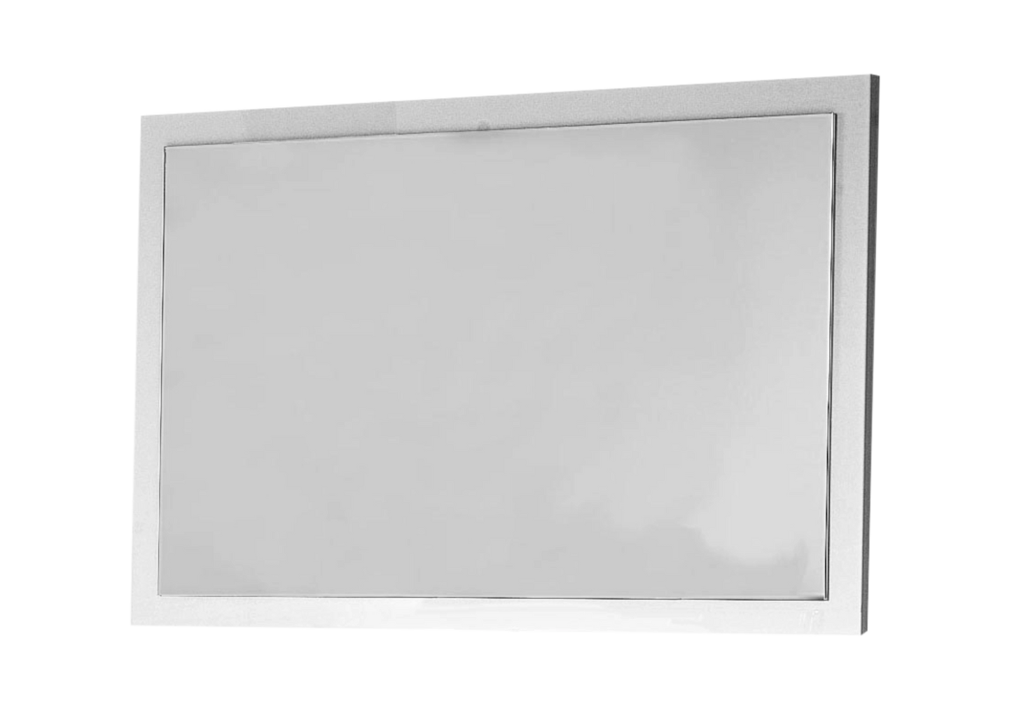 Chambre complète blanche laquée capitonnée LED - LUCIA