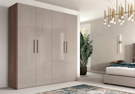 Armoire Chambre Moderne Bois Corde – Collection Nora