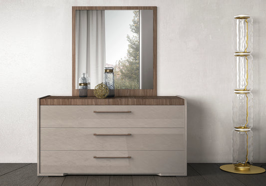 Miroir Nora Élégant en Noyer – Pour Buffet ou Mur Design