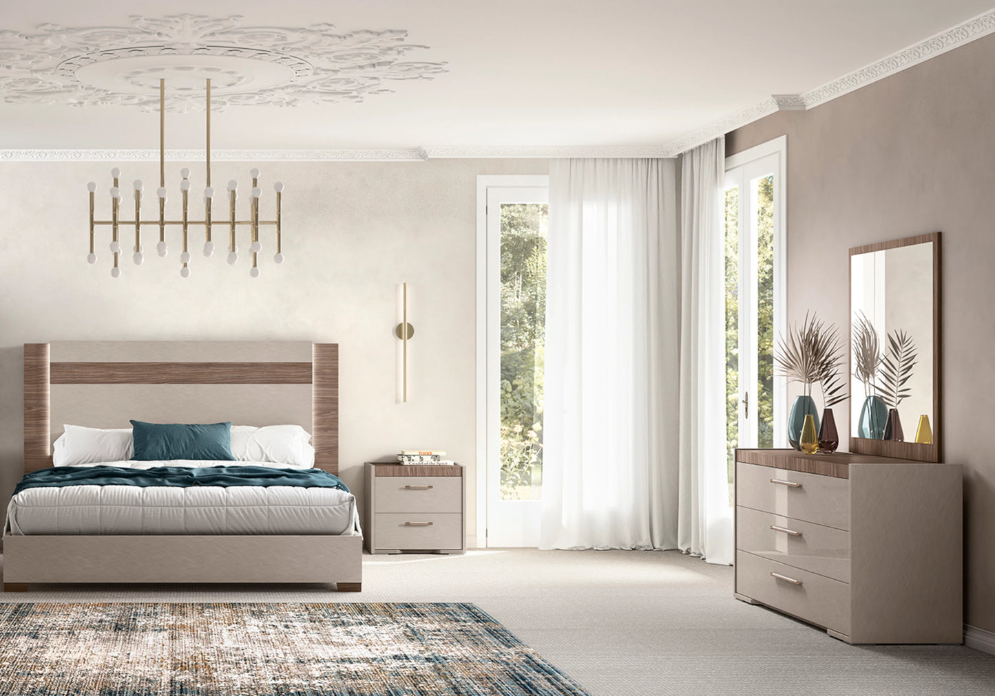 Commode Bois Corde 3 Tiroirs – Modèle Nora