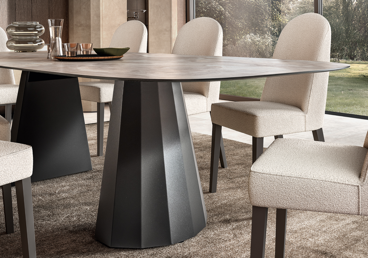 Table à manger marbre design – Dune