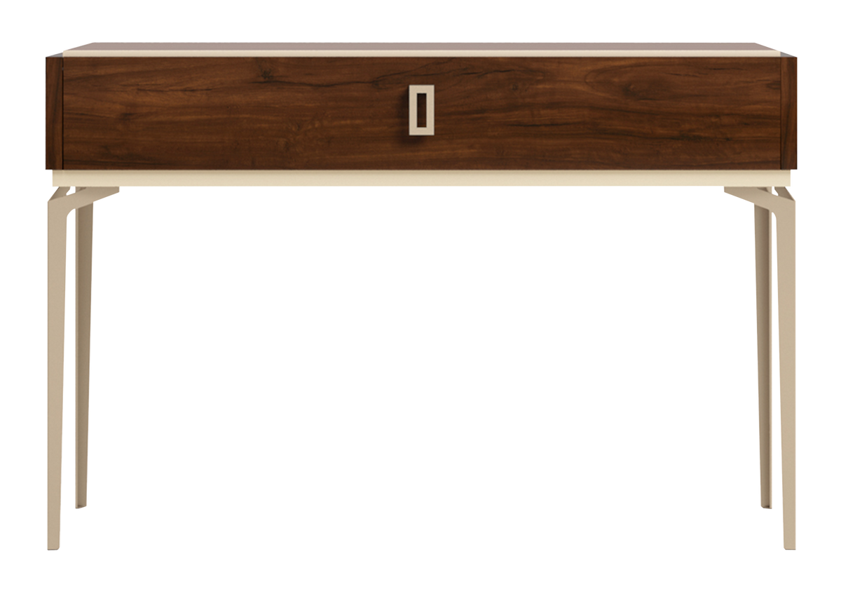 Console noyer avec tiroir – Eva