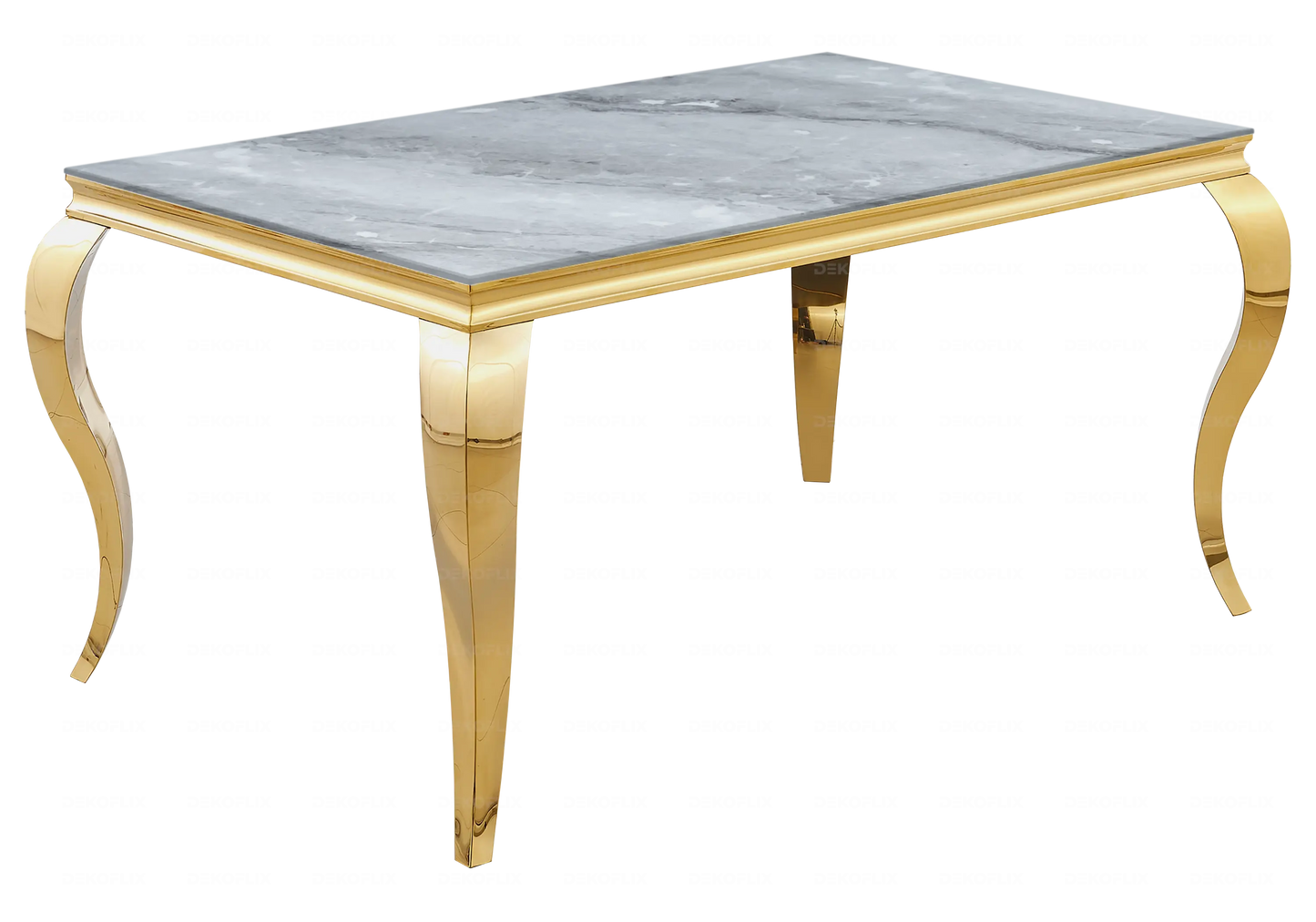 Console design marbre greige pied doré – NEO New Design