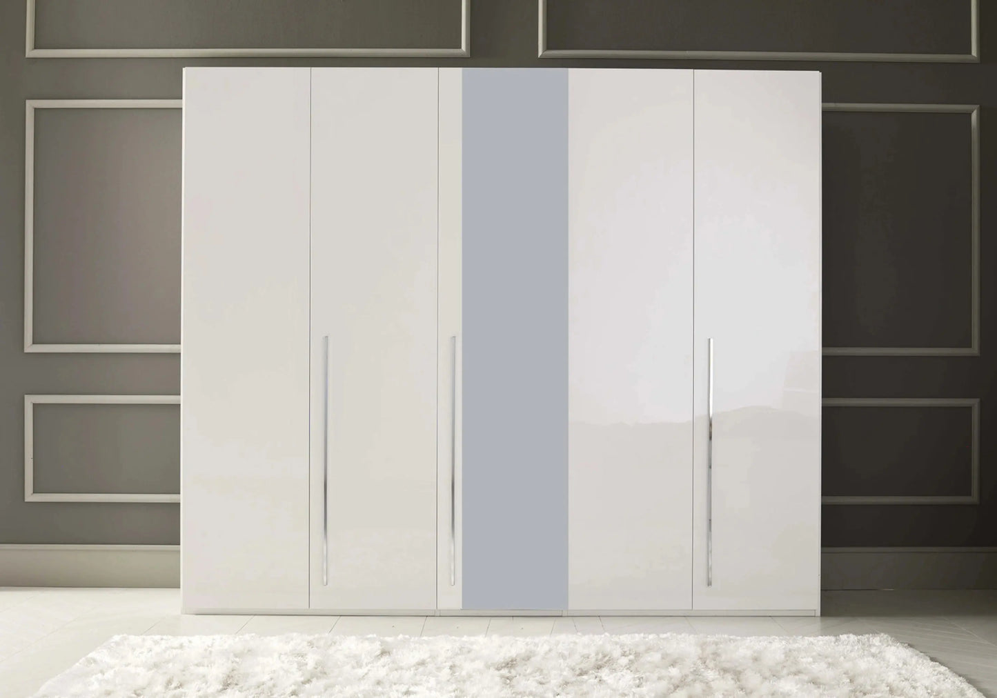 Dream - Armoire 3 à 5 Portes avec Miroir - Italy DEKOFLIX