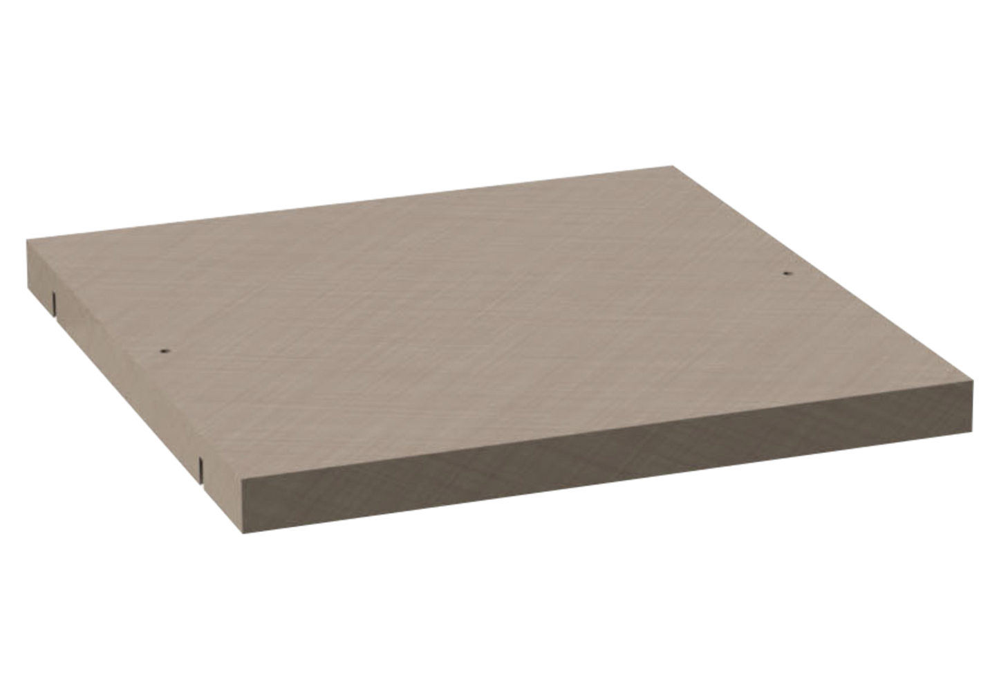 Dressing modulable 3 portes bois rainure Hexagon