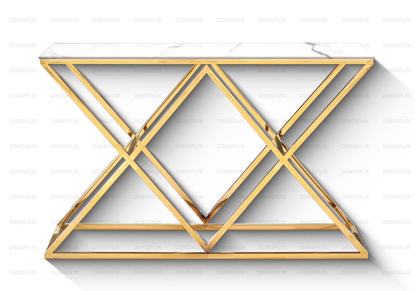 Chaise dorée velours fuchsia DIVA (Lot de 4) - DEKOFLIX