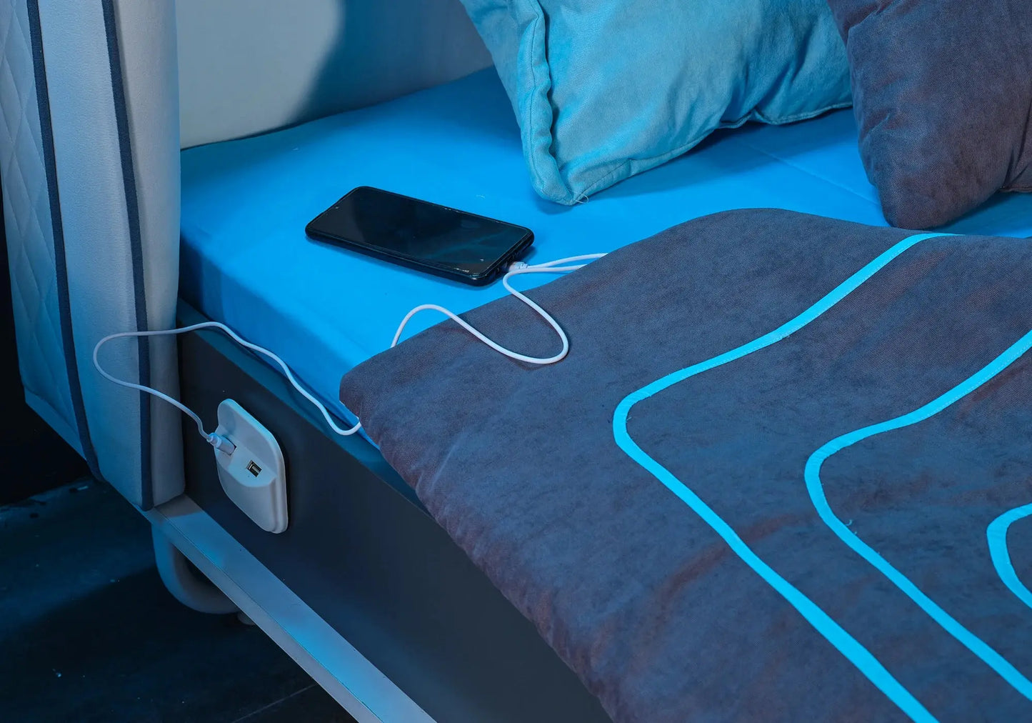 Ensemble de chambre jeune moderne anthracite GAME CUBE kelekci.com