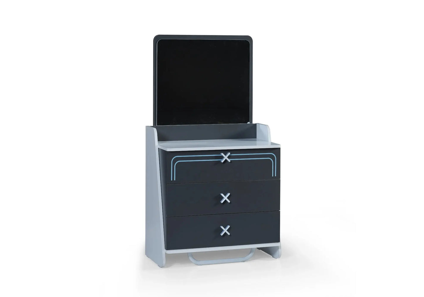 Ensemble de chambre jeune moderne anthracite GAME CUBE kelekci.com