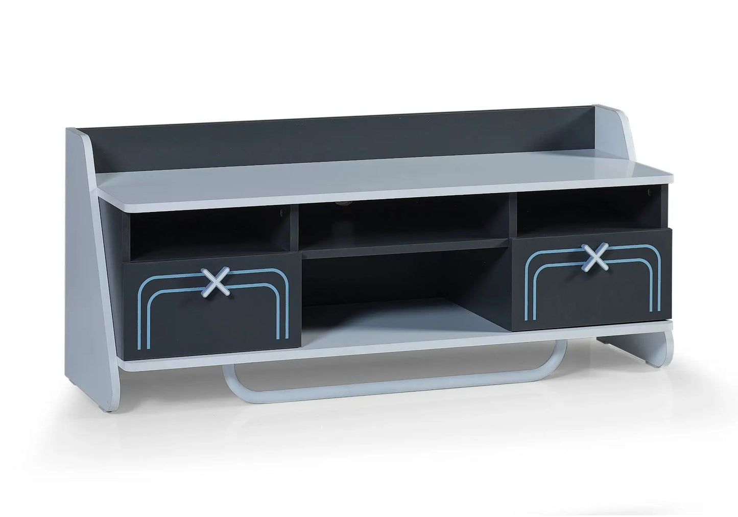 Ensemble de chambre jeune moderne anthracite GAME CUBE kelekci.com