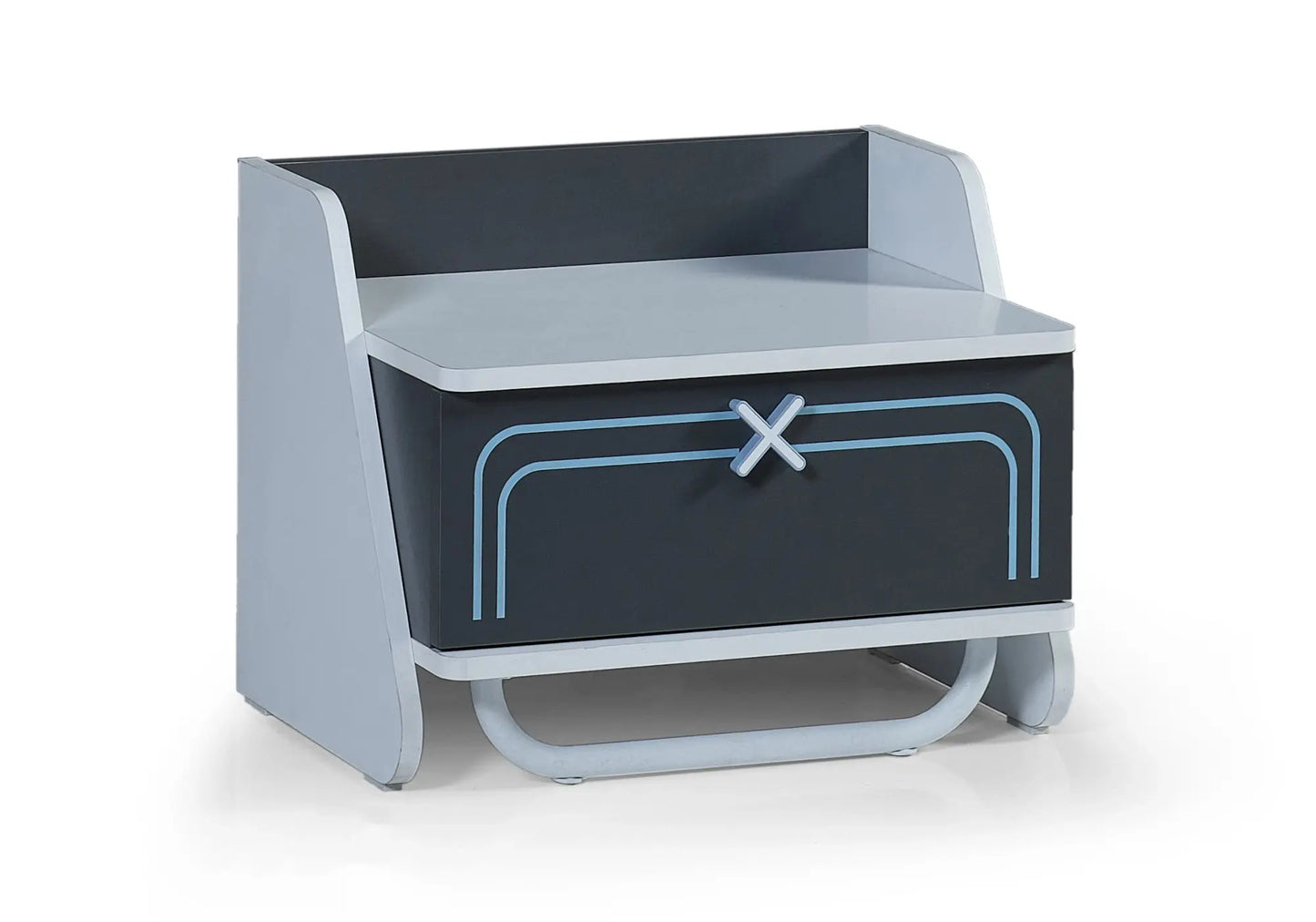 Ensemble de chambre jeune moderne anthracite GAME CUBE kelekci.com