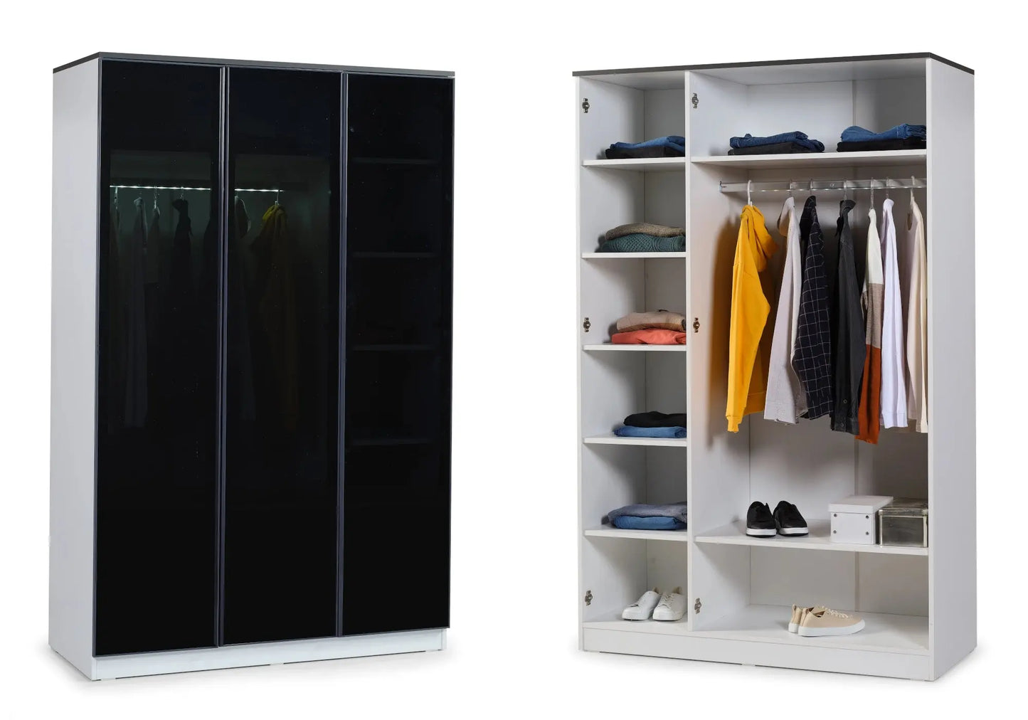 Ensemble de chambre jeune moderne anthracite INFINITY kelekci.com
