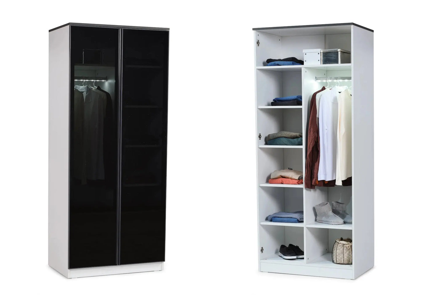 Ensemble de chambre jeune moderne anthracite INFINITY kelekci.com
