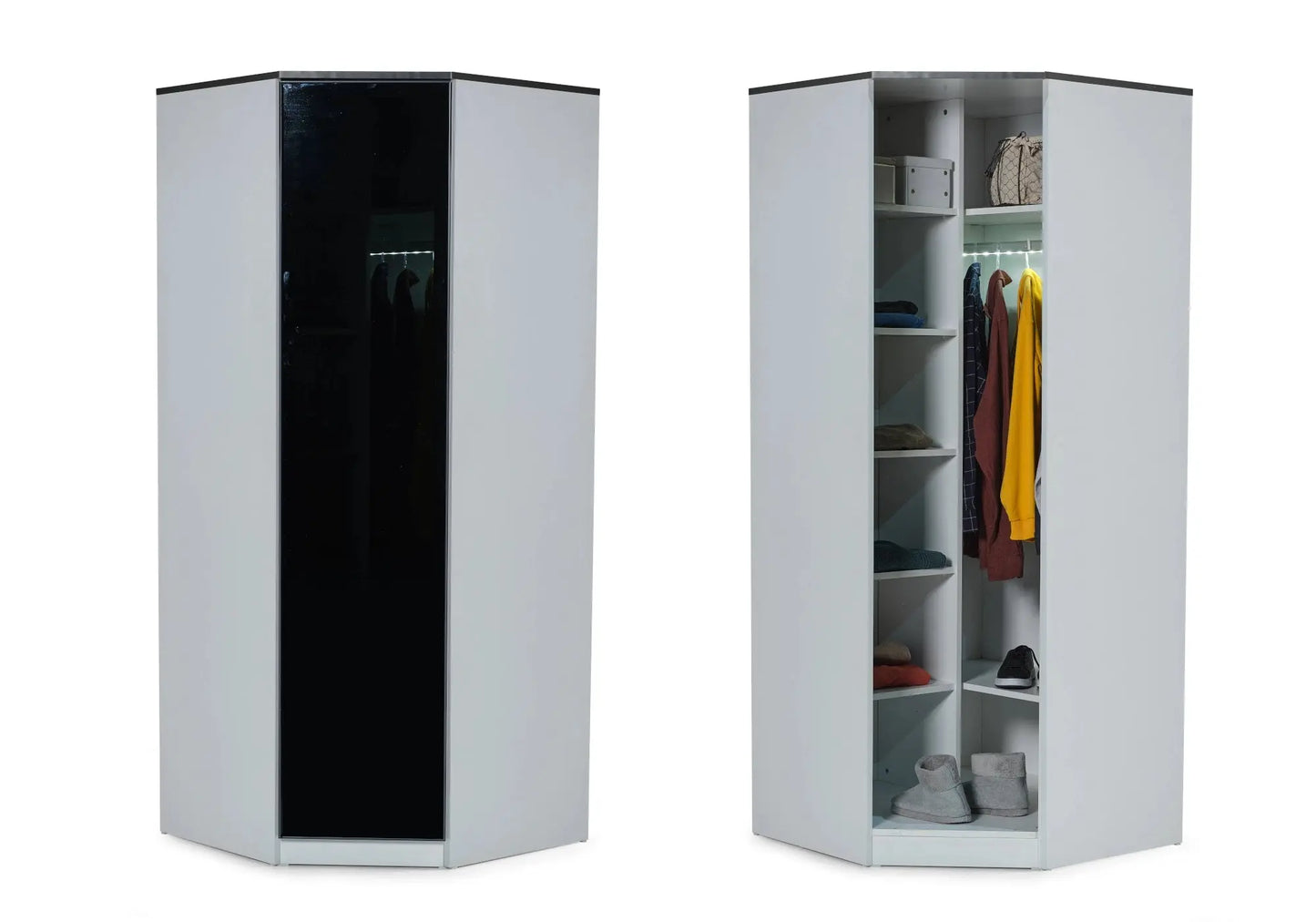 Ensemble de chambre jeune moderne anthracite INFINITY kelekci.com