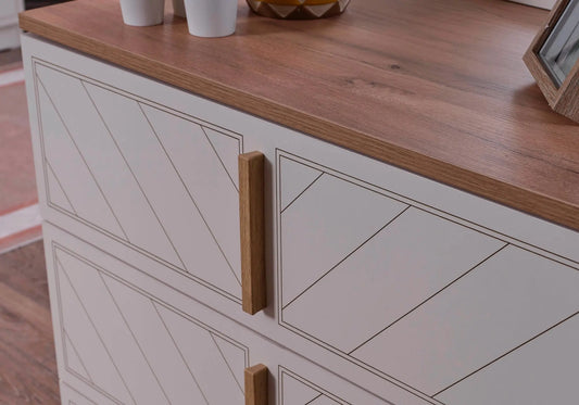 Ensemble de chambre jeune moderne crème OSCAR kelekci.com