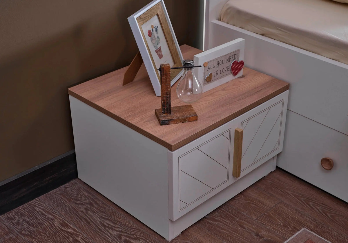 Ensemble de chambre jeune moderne crème OSCAR kelekci.com