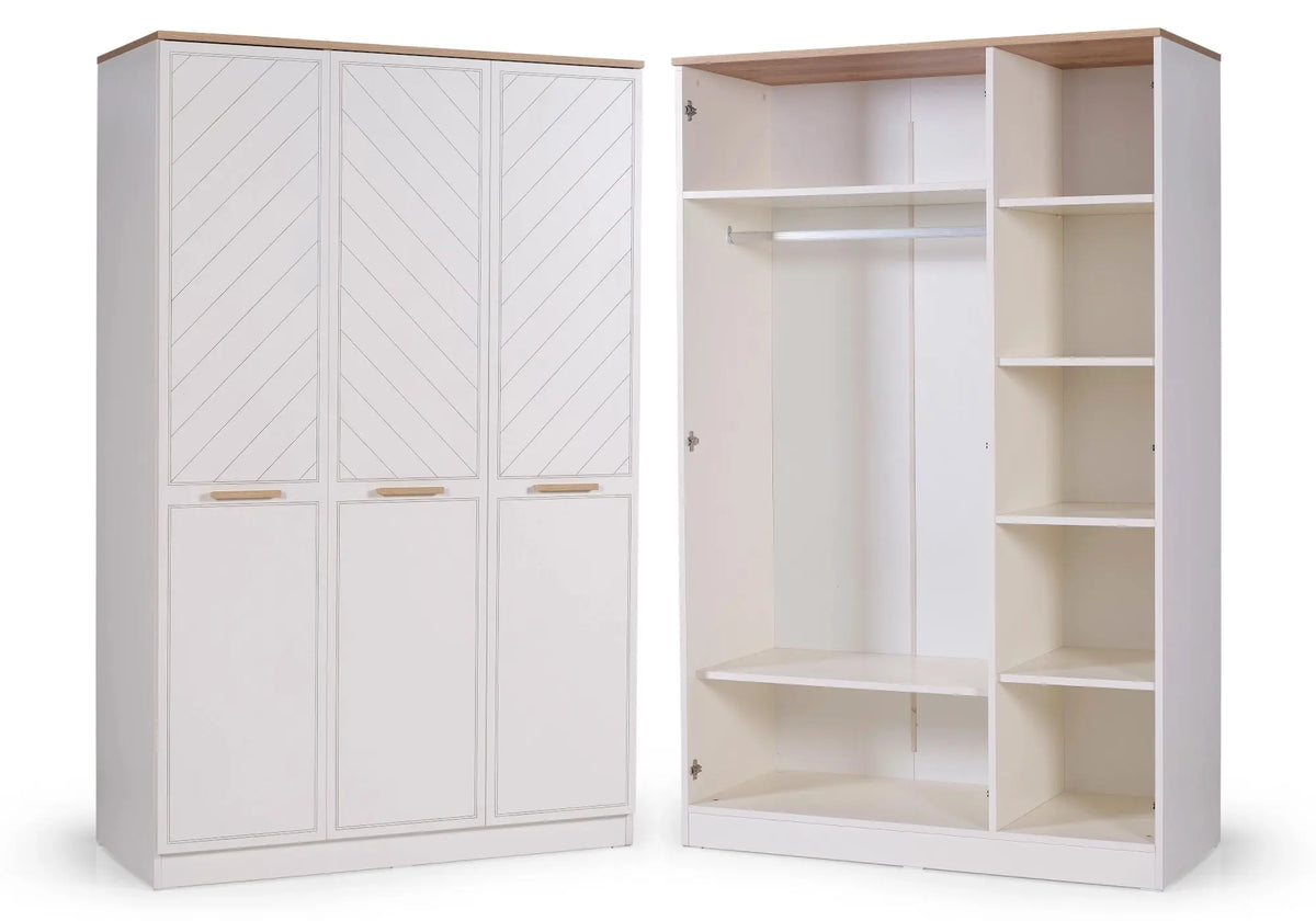 Ensemble de chambre jeune moderne crème OSCAR kelekci.com