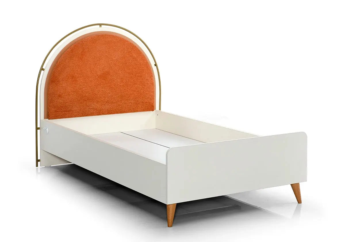 Ensemble de chambre jeune moderne orange LORENA kelekci.com