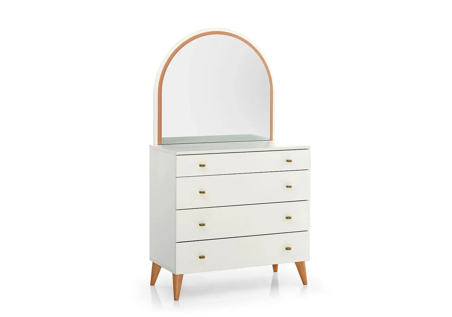 Ensemble de chambre jeune moderne orange LORENA kelekci.com