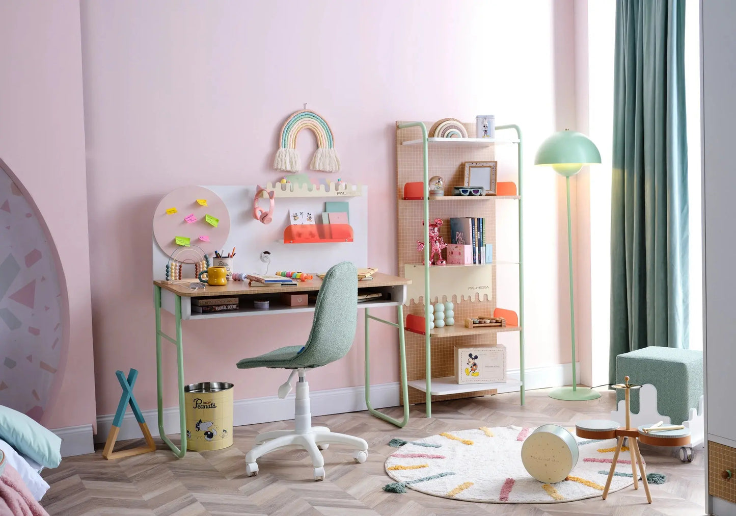 Ensemble de chambre jeune moderne vert JOLLY kelekci.com