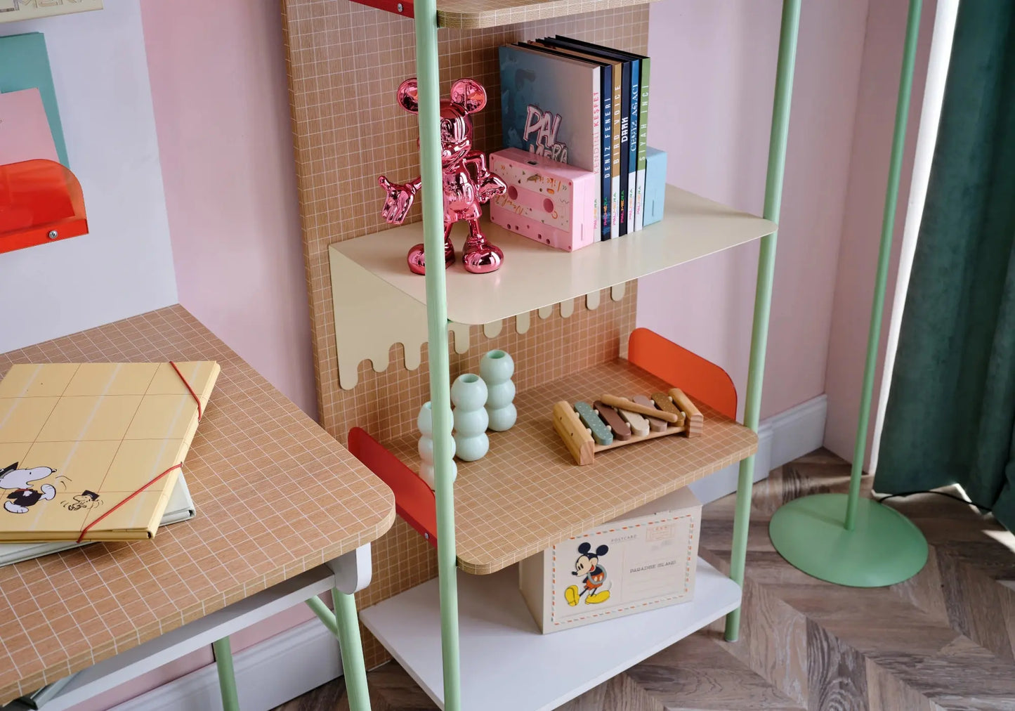 Ensemble de chambre jeune moderne vert JOLLY kelekci.com