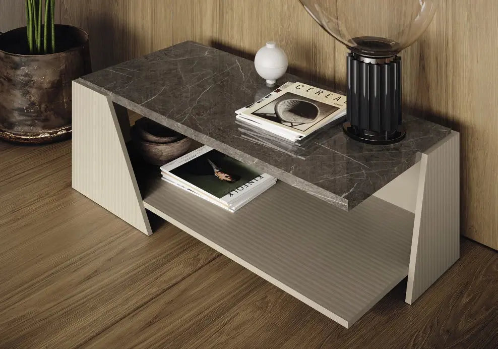 Ensemble meuble TV beige OUNS CG Italy