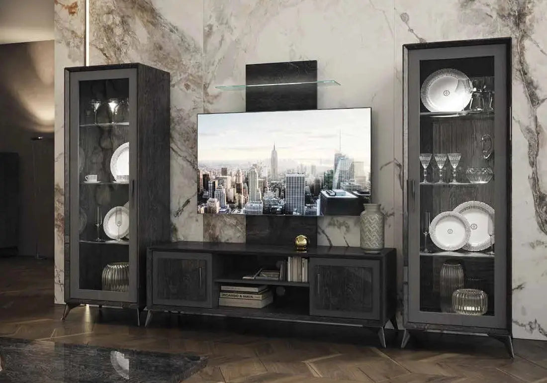 Ensemble meuble TV bouleau HAWA CG Italy
