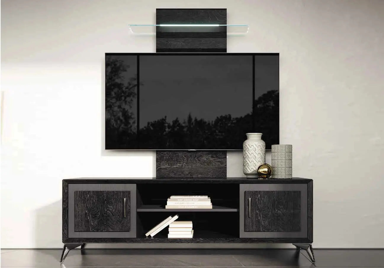 Ensemble meuble TV bouleau HAWA CG Italy