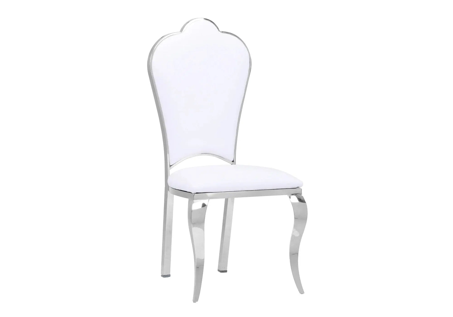 Ensemble table chaise marbre noir argent NEA New Design
