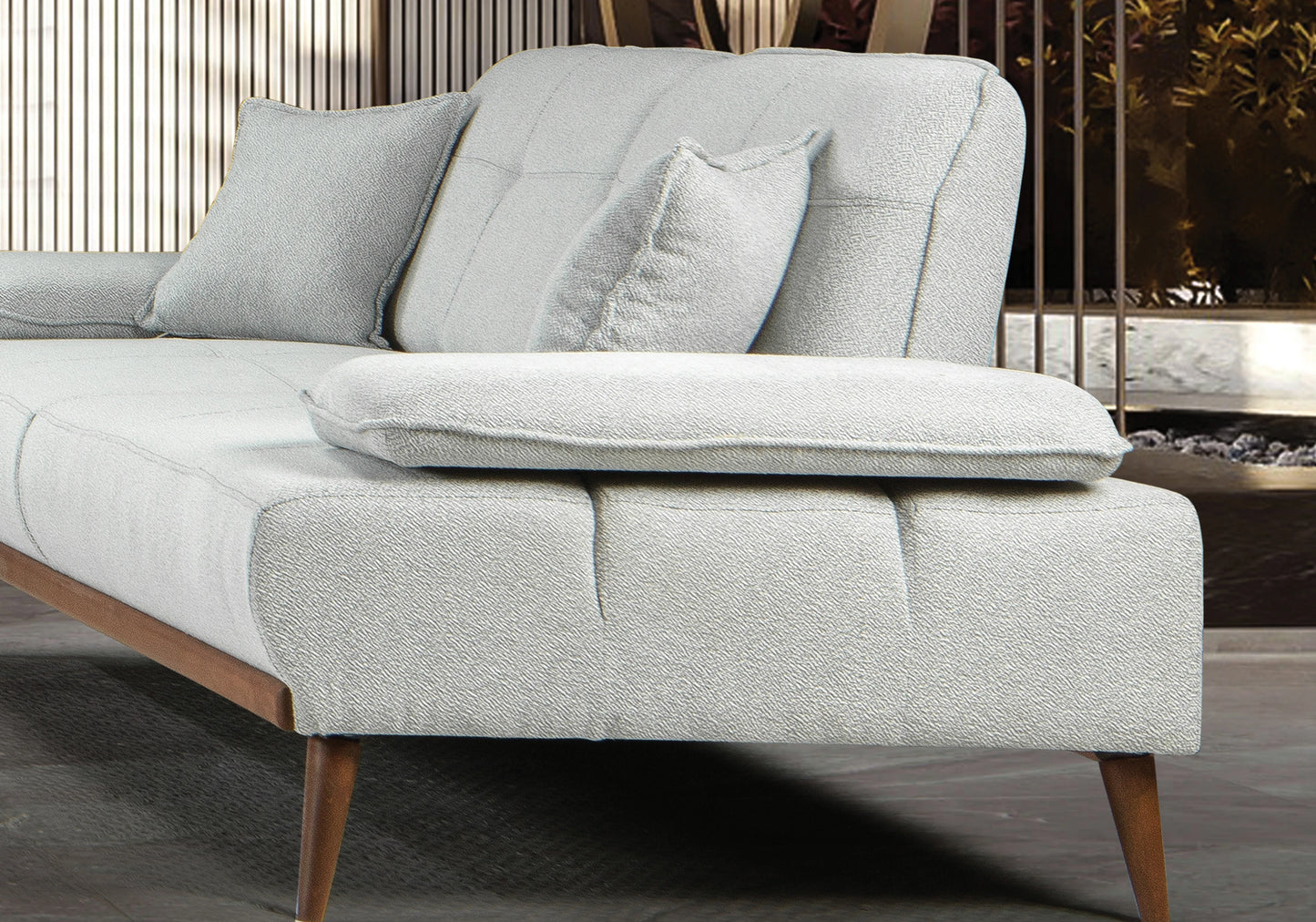 Ensemble Canapé Turc 3+2+1 Relax Moderne – ROSA - DEKOFLIX