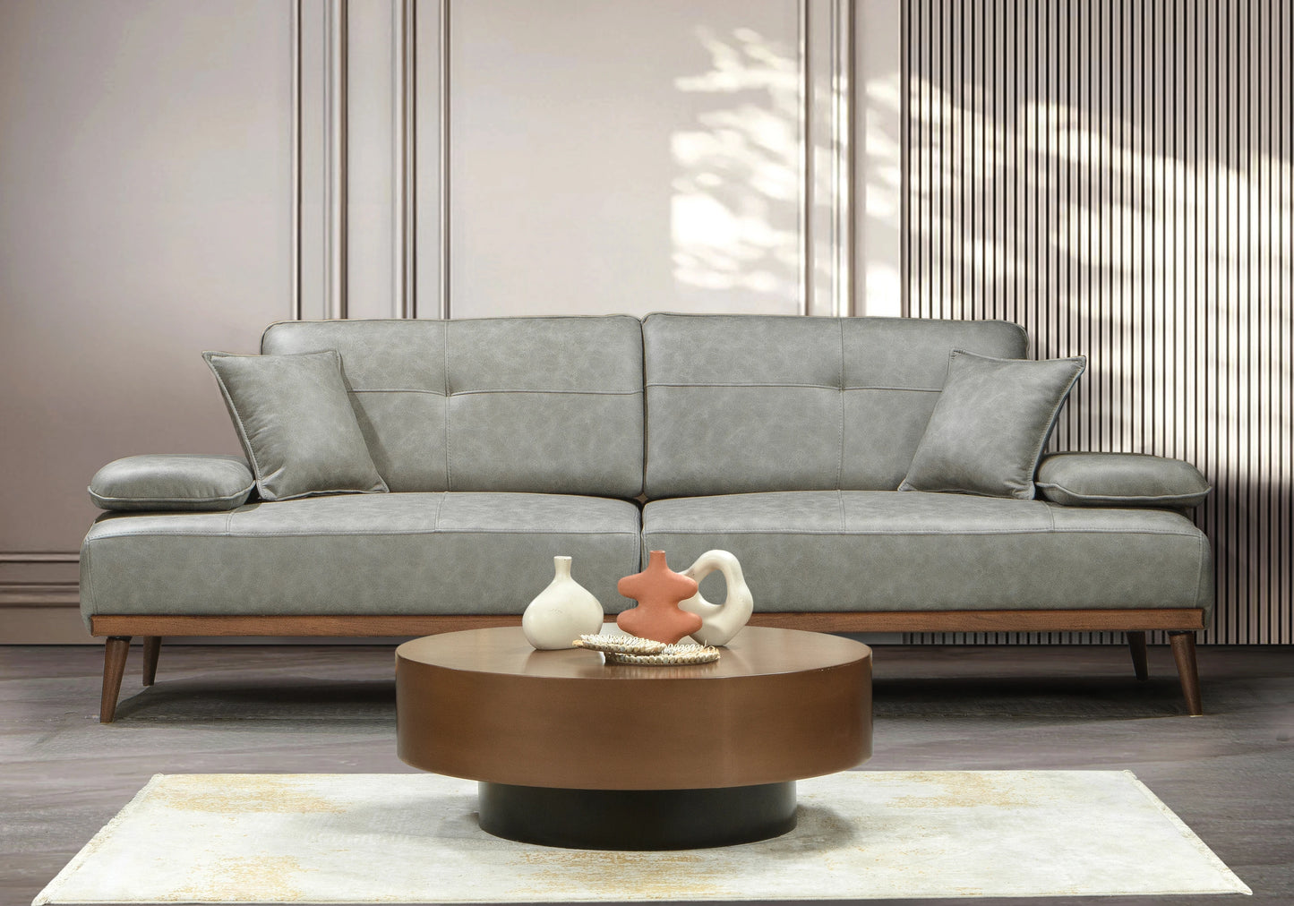 Ensemble Canapé Turc 3+2+1 Relax Moderne – ROSA - DEKOFLIX