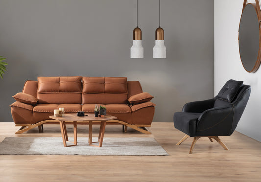 Ensemble Canapé Turc 3+2+1 Relax Scandinave – LEON - DEKOFLIX