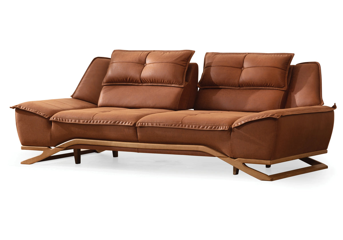 Ensemble Canapé Turc 3+2+1 Relax Scandinave – LEON - DEKOFLIX