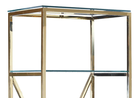 Étagère design doré verre LEXA New Design