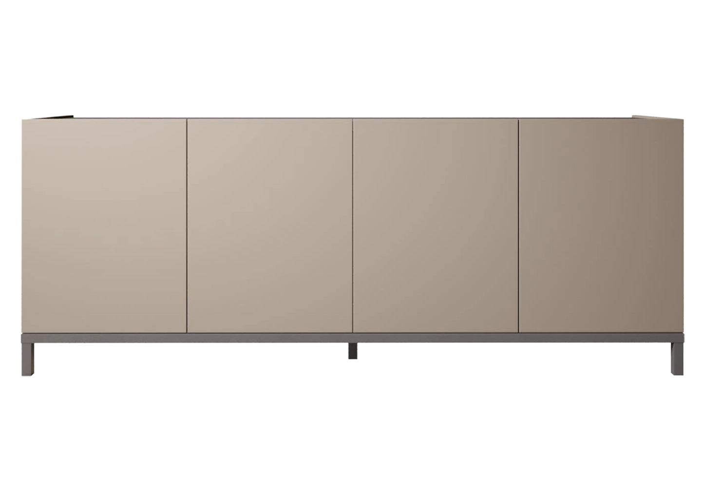 Kali - Buffet 4 Portes Design Italy Effet Marbre - DEKOFLIX