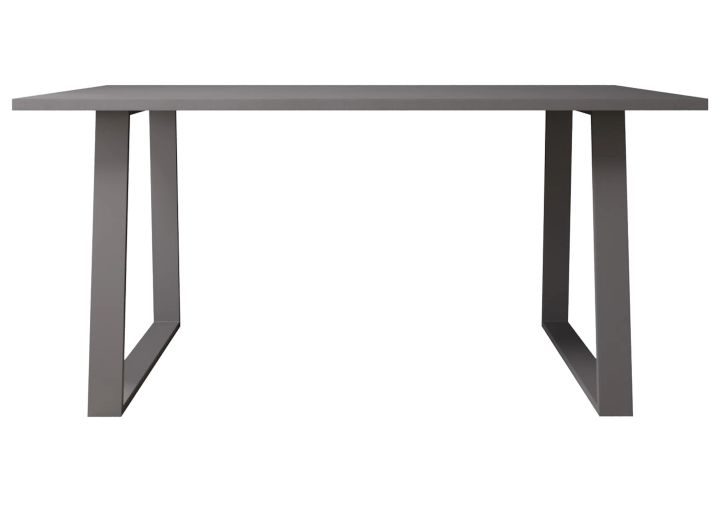 Kali - Table à Manger Allonge Effet Marbre Métal - DEKOFLIX