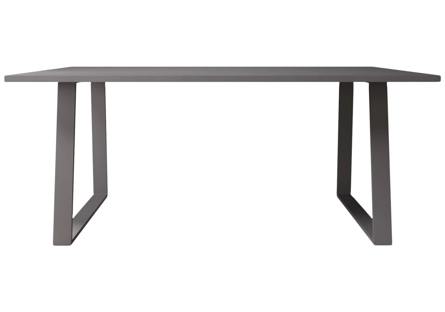 Kali - Table à Manger Allonge Effet Marbre Métal - DEKOFLIX