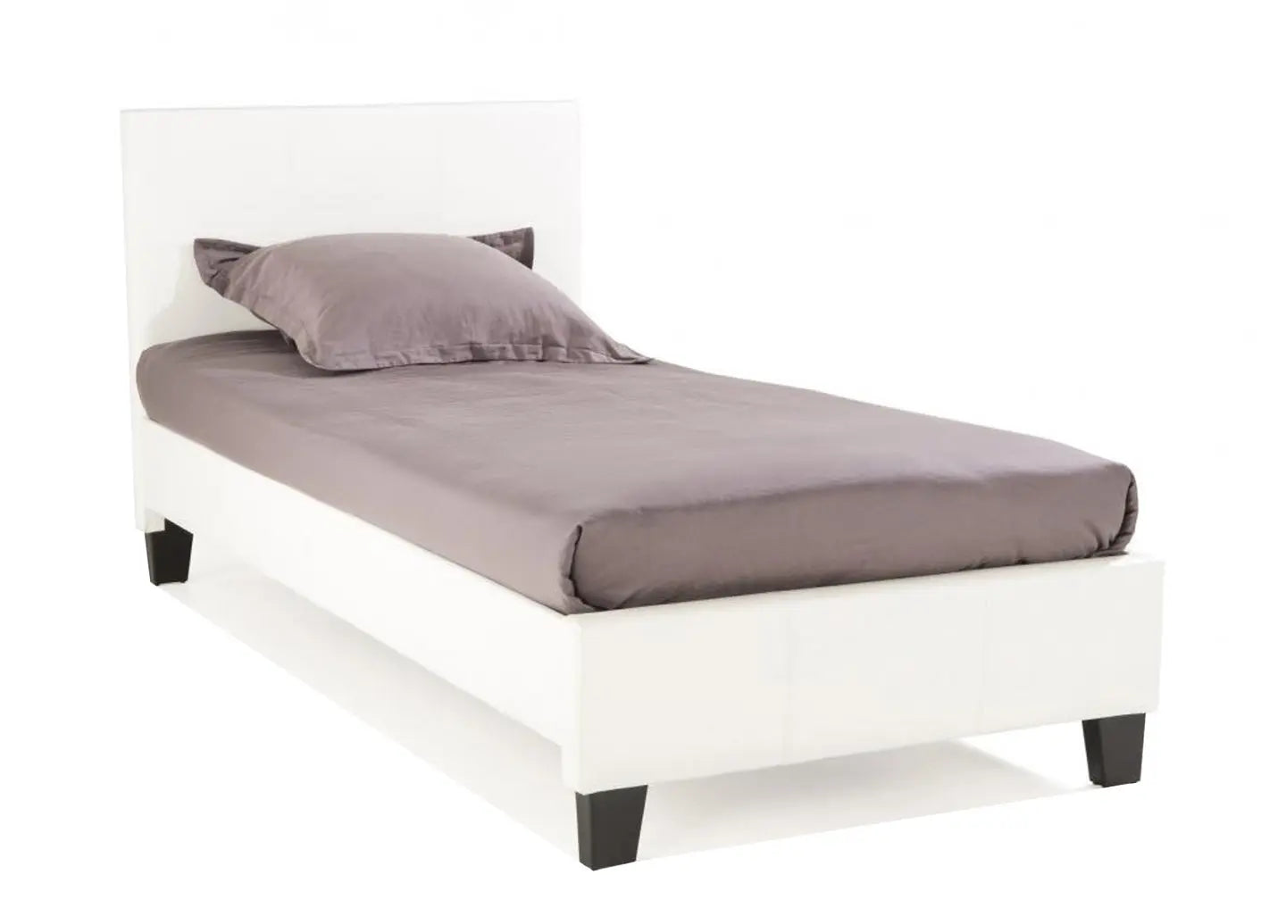 Lit simple simili blanc SOFT New Design