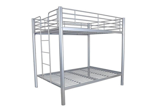 Lit superposé 2x140×190 gris ELLA New Design