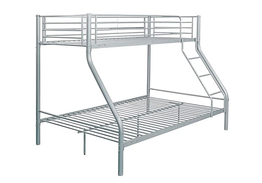 Lit superposé 3 places métal gris ELIF New Design